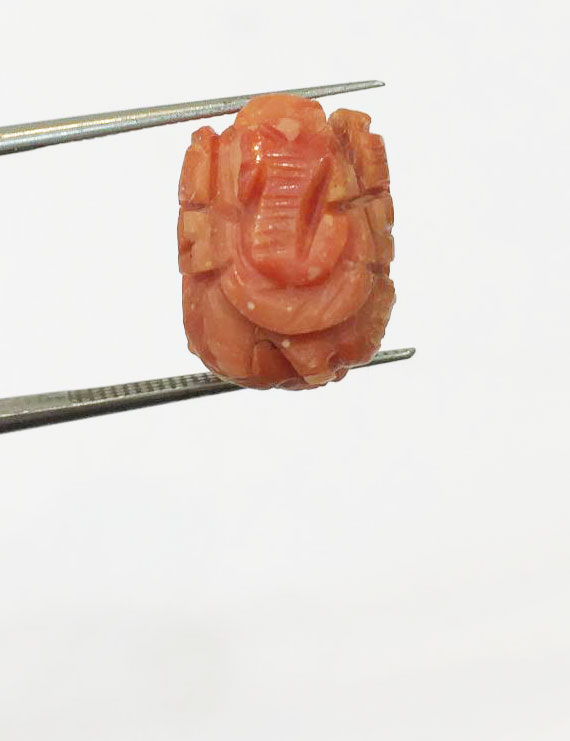 9.96 ct Natural Certified Ganesh Moonga